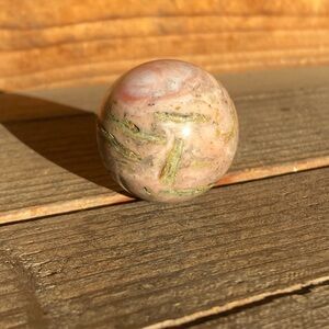 Small pink opal sphere (a)
